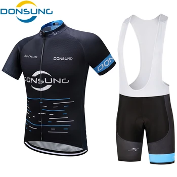 

DONSUNG Brand Cycling Jersey Sets Bike Team Pro Jerseys Maillot Ciclismo Over Size Bicycle Clothing Multi Color Ropa Ciclismo