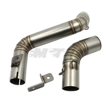 

Motorcycle Modified Exhaust bend Middle Pipe Muffler For KTM DUKE 125 DUKE 200 2011 - 2015 DUKE 390 2013 - 2016 Stainless Steel