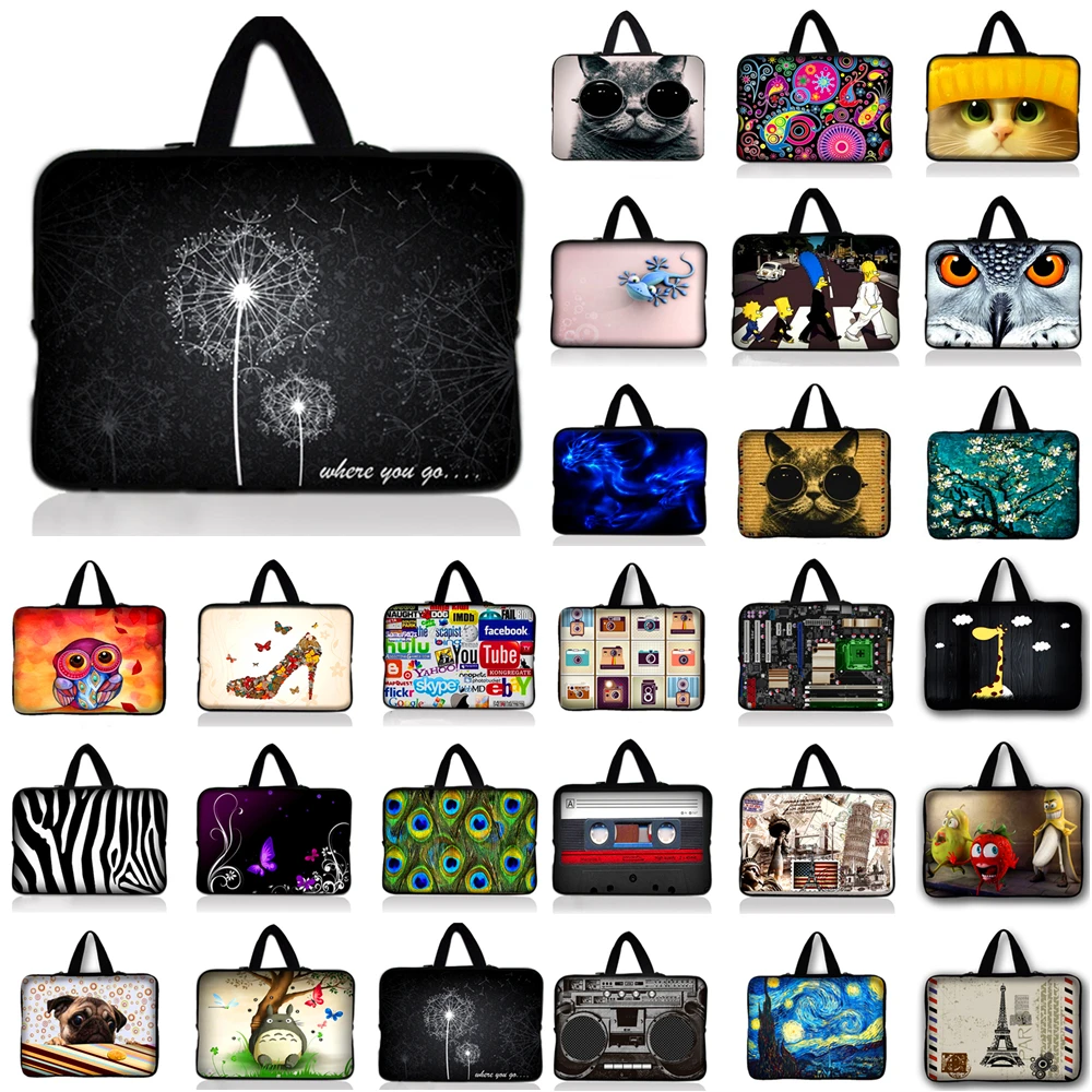 

New Soft Laptop Sleeve Bag Protective Notebook Case For MacBook ASUS Acer HP Computer 10.1 11.6 12 13 13.3 15 15.4 15.6 17 17.3
