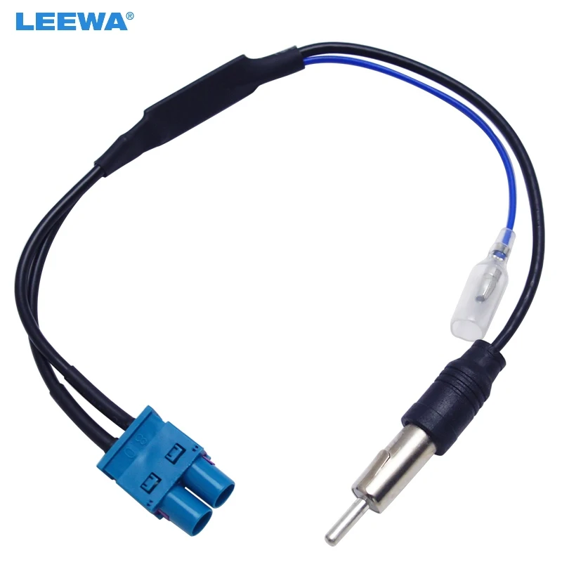 LEEWA OEM Special Dual FAKRA RF Radio Antenna Adapter For Volkswagen