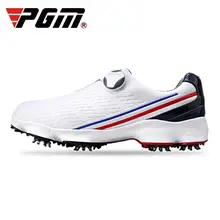 PGM factory direct golf shoes men's waterproof shoes rotating shoe buckle golf shoes
