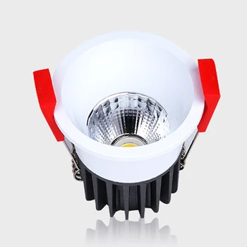 

Super Bright Recessed LED Downlight COB 5W 7W LED Spot Light LED Decoration Ceiling Lamp AC110V 220V