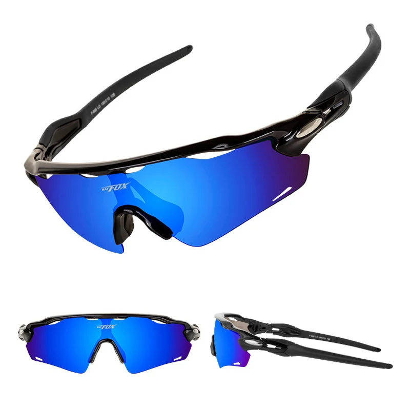 Unisex Polarized Glasses Bike Riding Men/Women Eye wear Sunglasses Anti UV with 3 Pairs TAC Lenses F868