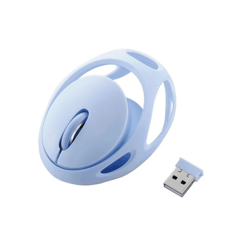 

Landas USB Egg Charging Mouse Notebook Desktops Mouse For Computer Creative Mini USB Office Gadgets Hollow Mause Mice For Girl