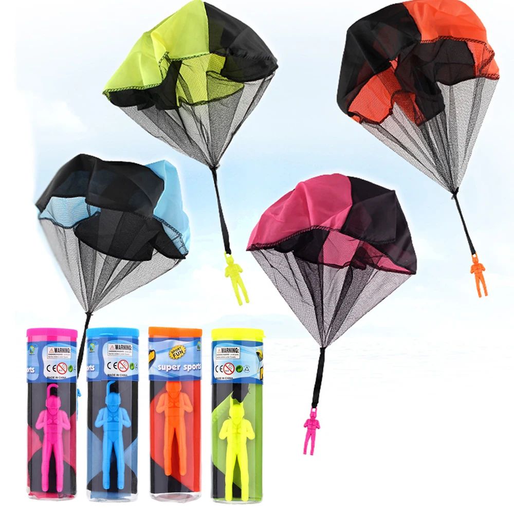 Kids Hand Throwing Parachute Toy For Children's Educational Parachute