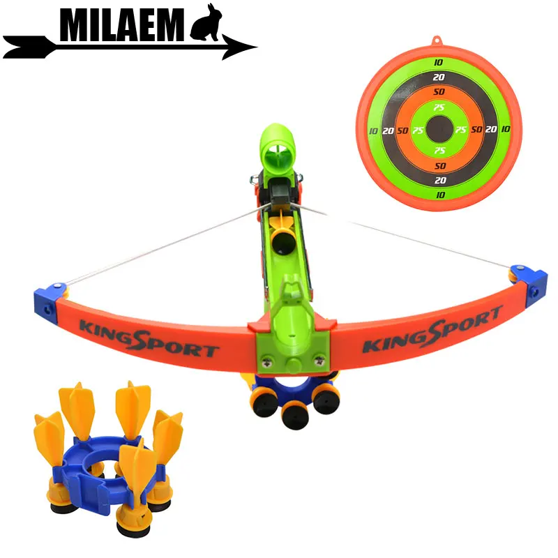 

1Set Archery Children Bow Crossbow Toy Gift Set ABS Safe Outdoor Sport Practicing Shooting Accessories