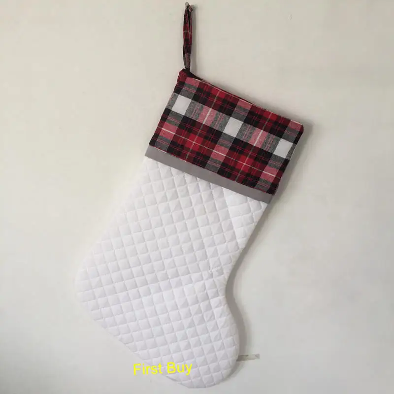 Christmas quilt stocking (8)