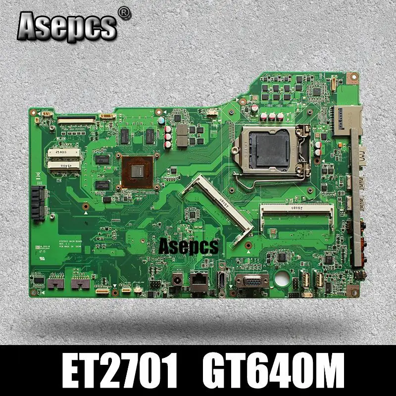 Asepcs Оригинал For Asus все в одном ET2701I ET2701 настольная материнская плата GT640M LGA1155