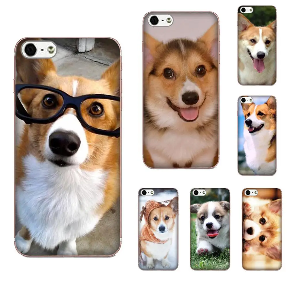 Мягкий резиновый чехол для телефона Corgi Puppy Dog Xiaomi Redmi Note 2 3 3S 4 4A 4X 5 5A 6 6A Pro Plus |