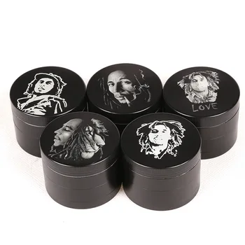 

Lighters & Smoking Accessories, diameter 50MM height 40MM 4 layer zinc alloy herb grinder