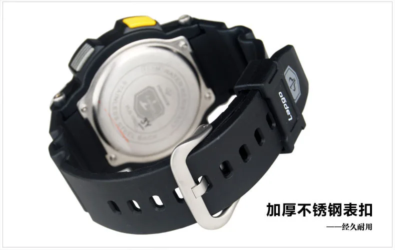 PASNEW 1002D мужские Студенческие цифровые спортивные многофункциональные наручные часы для улицы военные водонепроницаемые часы с будильником