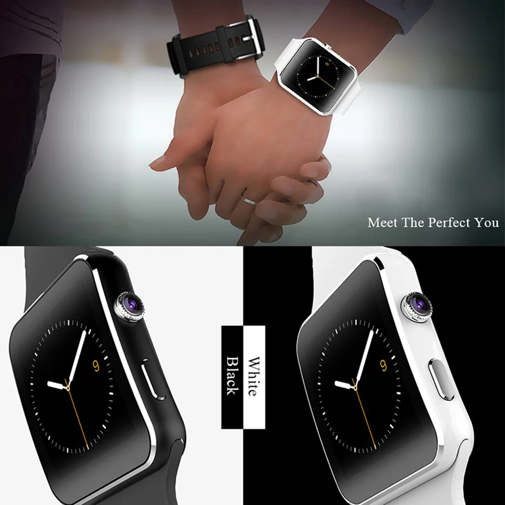 X7 Bluetooth Смарт-часы с камерой поддержка SIM TF карты сенсорный экран Будильник мониторинг сна спортивные часы для детей для мужчин и женщин