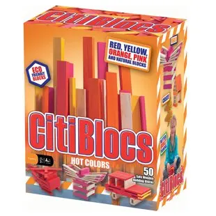 

Hot Colors Precision blocks toy Wooden Building Blocks Toys Set (50 Piece )