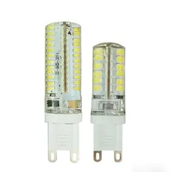 Светодиодный мини G9 3 Вт 7 Вт лампочки AC220V SMD 3014 Супер яркий Люстра светодиодный свет заменить галогенная лампа и свет мягко