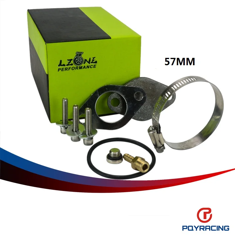 

PQY-57MM Wholesale Aluminium EGR Valve Replacement Pipe For 1.9 8v TDI VE 90/110 and PD100/PD115 EGR Delete/Race Pipe 2"-EGR02