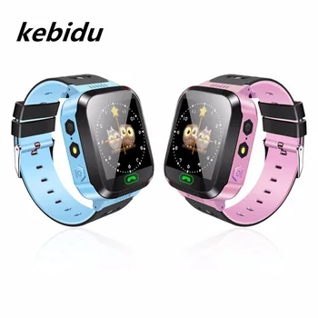 

Kebidu Multifunction Smart Watch Kids Wristwatch GPRS Locator Tracker Anti-Lost Smartwatch With Touch Screen Support Russian En