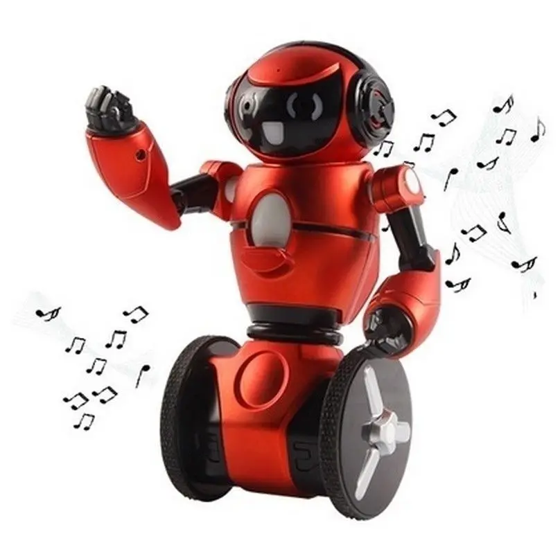

F1 Remote G Sensor RC Robot Lightweight 2.4G Electric Intelligent Dancing Balance Wheelbarrow Action Toy Figures
