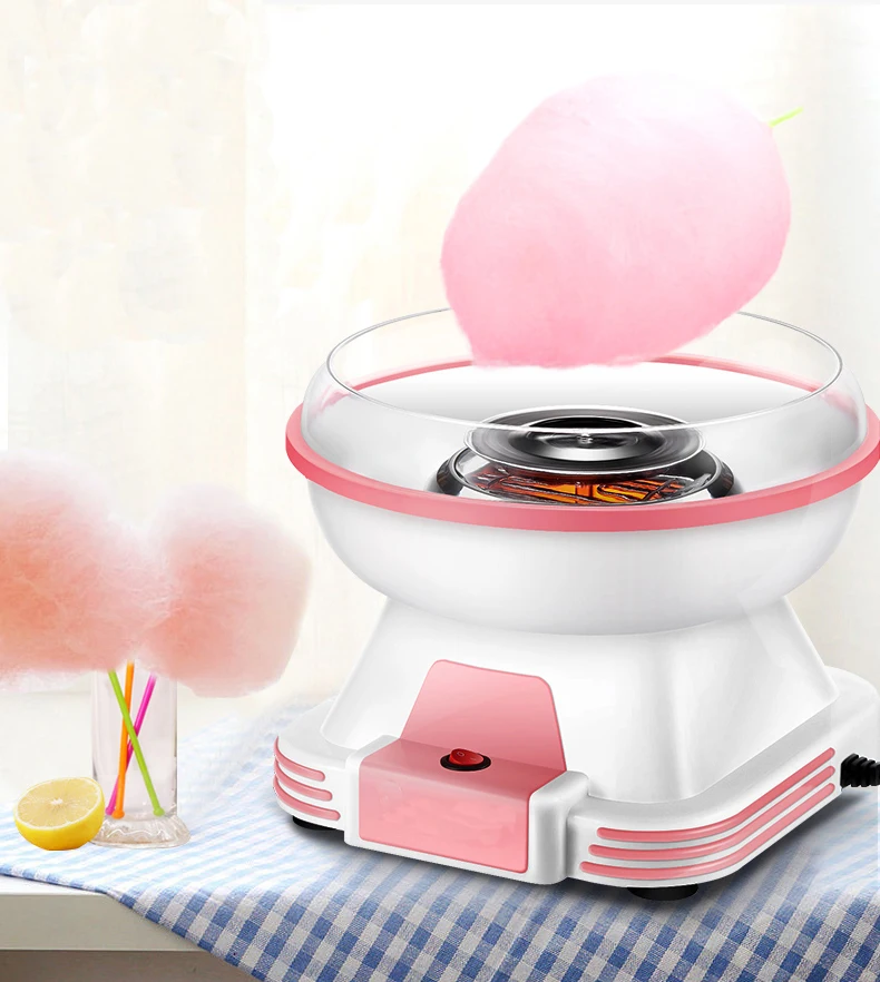 

Cotton Candy Maker Electric Household DIY Sugar Machine For Sweet Floss Food Processors Machine Kids Gift Kitchen Utensils