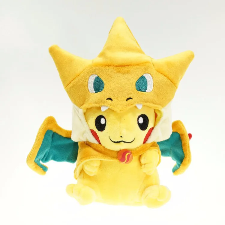 mega charizard pikachu plush