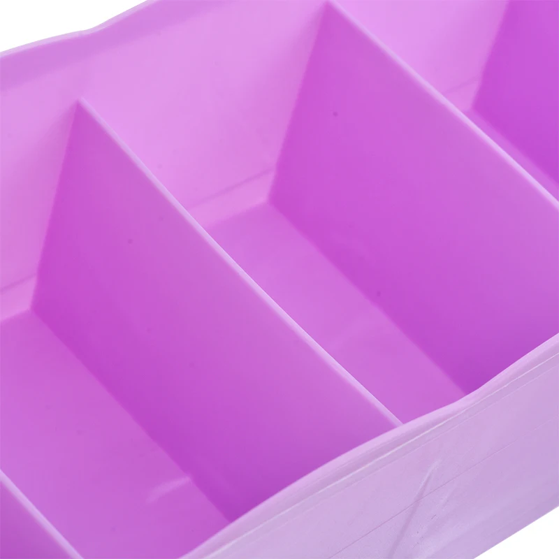 Новые 5 шт/упаковка, сетки гардеробные принадлежности, коробки для хранения Корзина Организатор Для женщин Для мужчин носки для хранения нижнего белья, бюстгальтеров коробка Пластик контейнер-Органайзер