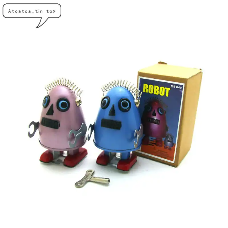 wind up robot toy