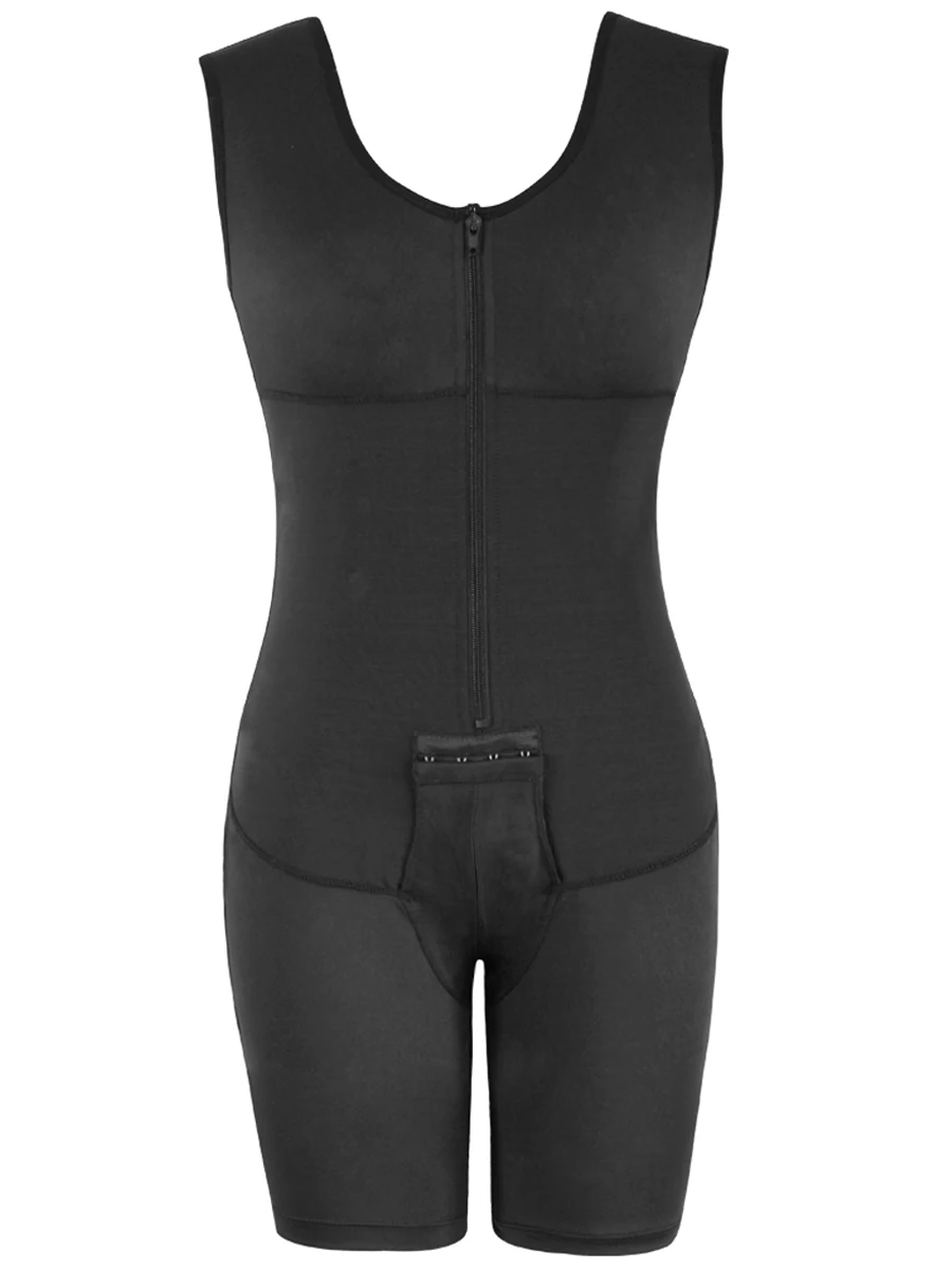 Men's slimming mens shaper Men Body Shaper Sexy Slimming Bodysuit Underwear High Waist Trainer Tights Plus Size Shapewear (11) - 
