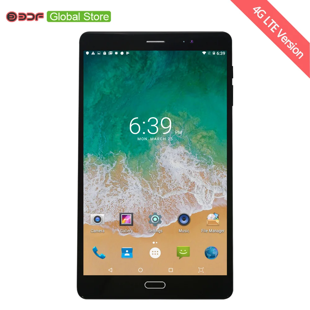 

8 Inch Android 6.0 3G 4G LTE Sim Card Mobile Cell Phone Call Tablet Pc 4 CPU 4GB+32GB 5MP+12MP Camera 1920*1200 IPS LCD Display