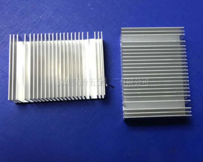 

1pcs High Power Amplifier Module Electronic Chip Cooling Aluminum Radiator fin 70*20*50mm dense tooth Radiator Heatsink