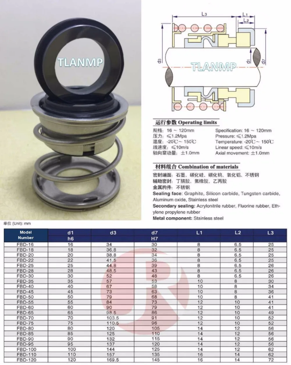 FBD mechanical seal