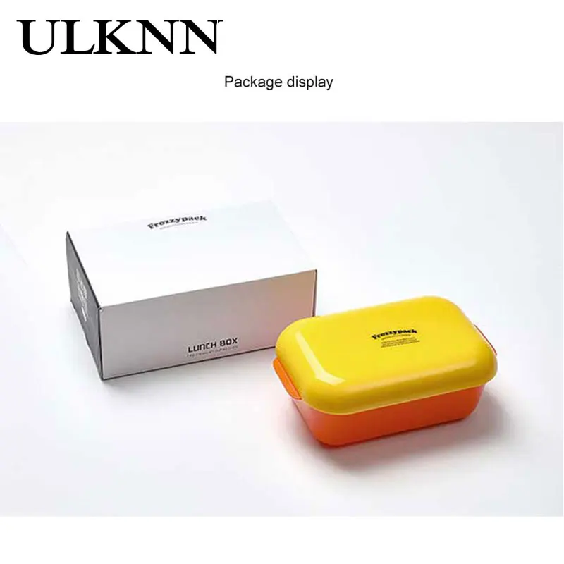 

ULKNN PP Refrigerated Lunch Box Seven Hours Cold Preservation Microwave Heating Excellent Preservation Refrigerated Lunch Box