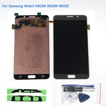 

NOTE5 N920 LCD for SAMSUNG Galaxy Note5 N920A N9200 N920C LCD with shadow NOTE5 touch screen repair parts