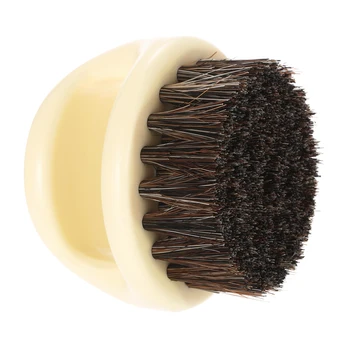 

Barber Men's Shaving Brush Natural Firm Horse Hair Beard Brush Face Mustache Beard Cleaning Skin Massage Brush Shaver Tools
