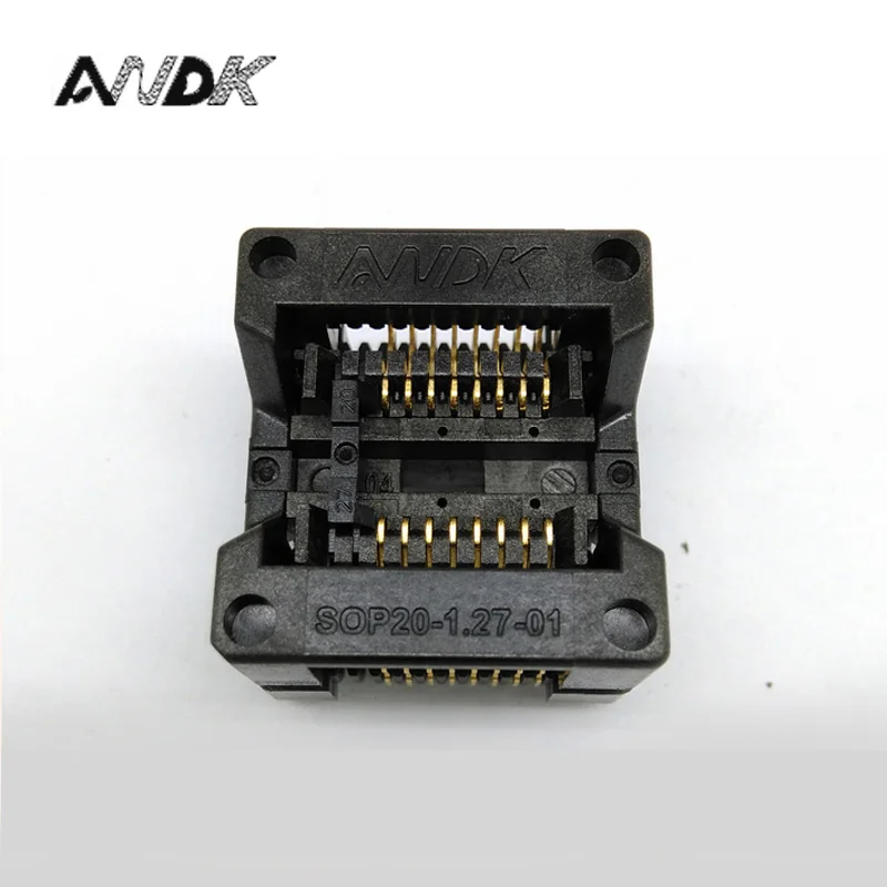 

High quality SOP16 Burn in Socket 209mil IC Test Socket OTS-20-1.27-01 Programing Socket Programmer Adapter Connector Wholesale