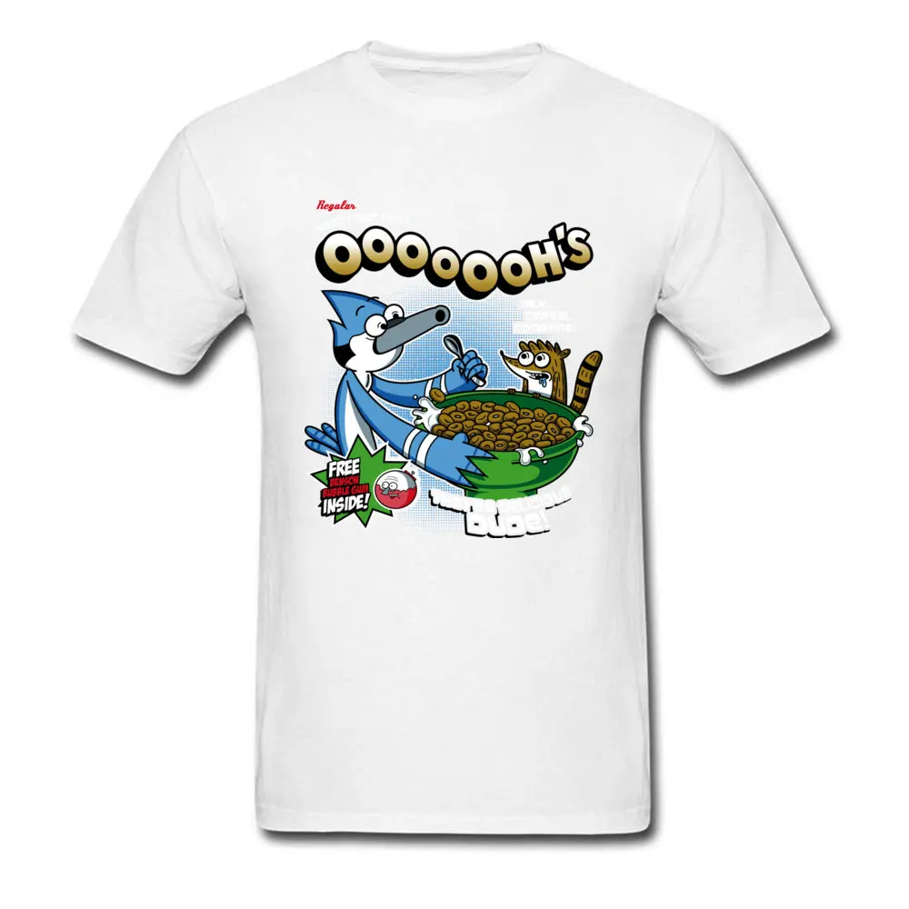 Tops Tees Regular Cereal Tshirts VALENTINE DAY Graphic Party Short Sleeve Pure Cotton Crew Neck Men T-shirts Party Regular Cereal white