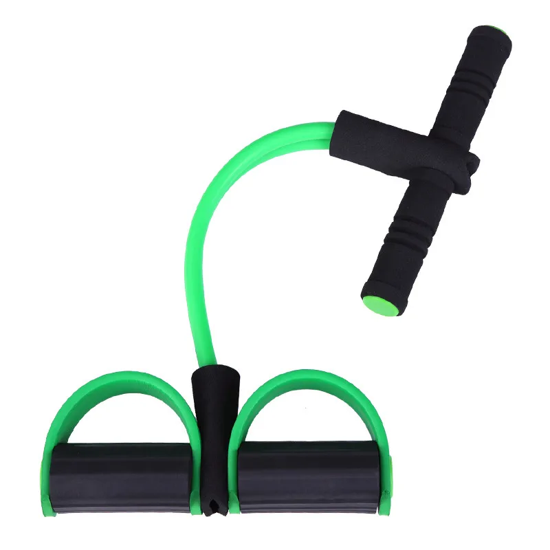 Resistant Band Pedal Exerciser Body Trimmer Sit-ups Elastic Resistance Band Rubber Training ABS Workout Home Fitness Equipment