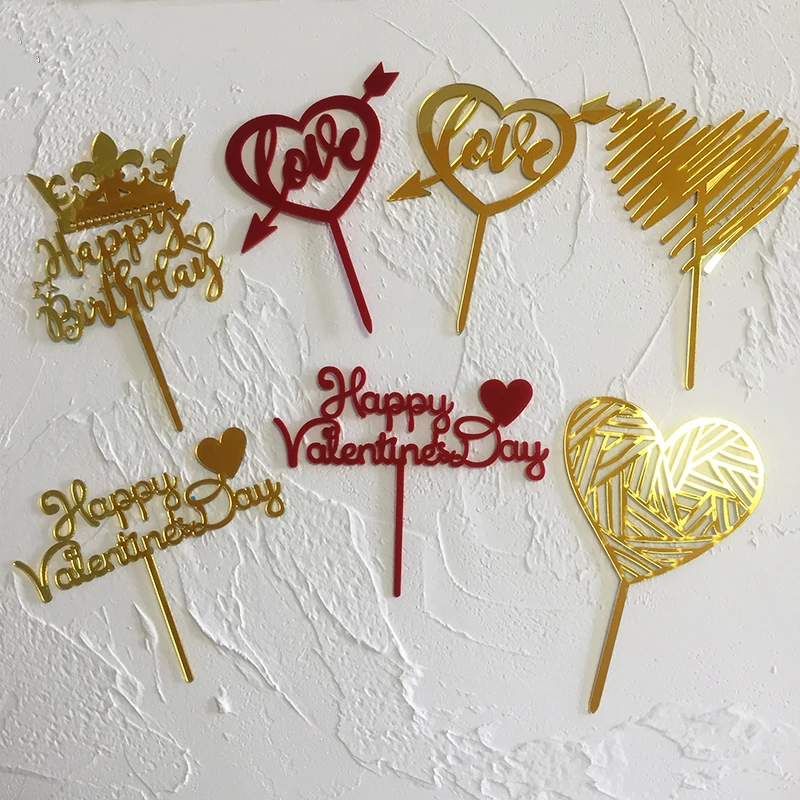 Valentine-s-Day-Acrylic-birthday-decoration-Cake-Topper-lovers-propose-marriage-Top-Cake-Happy-Birthday-Wedding (1)