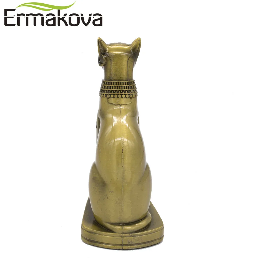 Металлическая Статуя эрмакова статуэтка египетского кота Божья фигурка в
