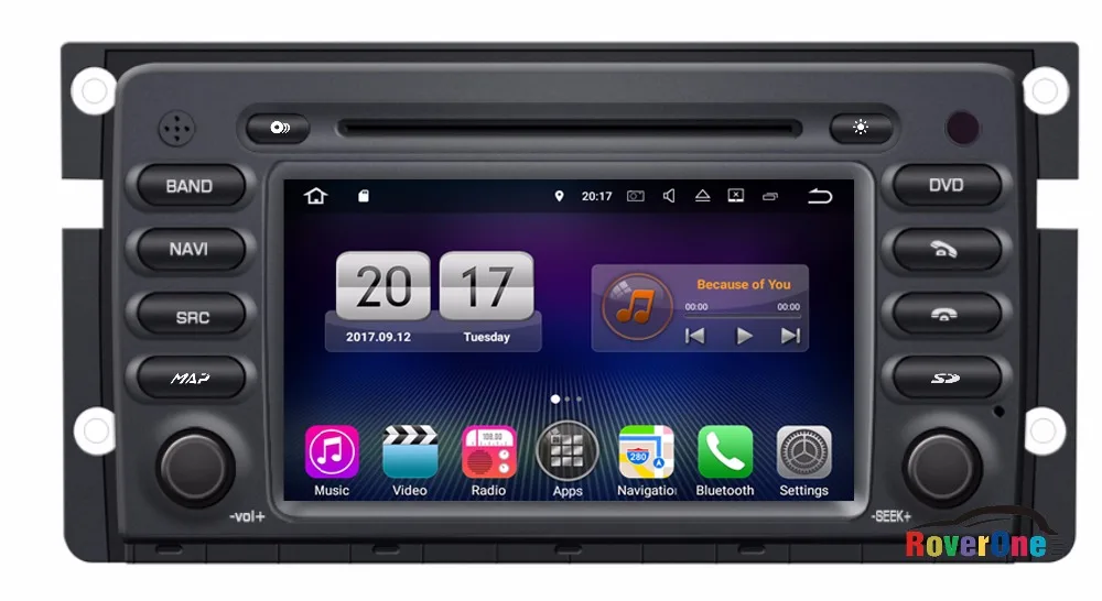 For Mercedes Smart 2009 2010 Android 7.1 Car Multimedia System Auto