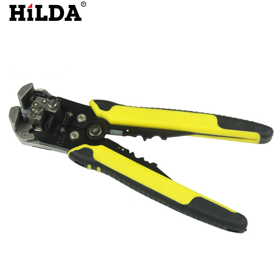 

HILDA 1PCS 3 in 1 Automatic Cable Wire Stripper crimping plier Self Adjusting Crimper Terminal Cutter Tool