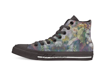 

Ironbark Blossom Novelty Design Casual Canvas Shoes Custom shoes Drop Shipping
