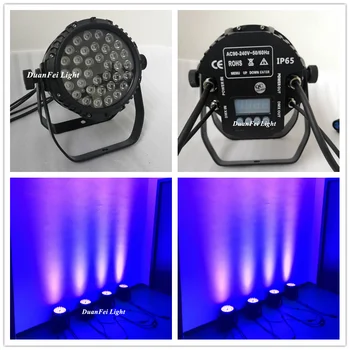 

20lot waterproof outdoor wash par can uv color stage led par purple dj par 36x3w