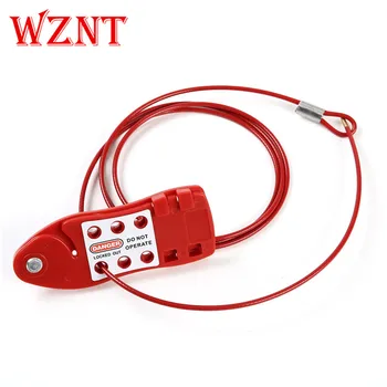 

Industrial Engineering Cheap insulated Universal fish type adjustable cable lock storage cabinet cable lock