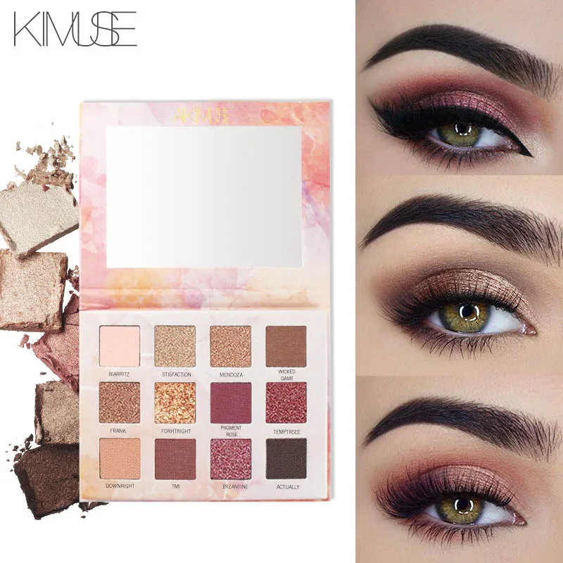 

AIKIMUSE Eyeshadow Makeup Set Glitter Eyeshadow Cosmetics Eye Shadow Make Up Contour Palette Pigmented Waterproof Lasting Gift