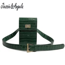Jiessie& Angela Роскошные брендовая Дизайнерская обувь кожа Винтаж fanny pack модные женские туфли сумка женский пояс поясная bolosa