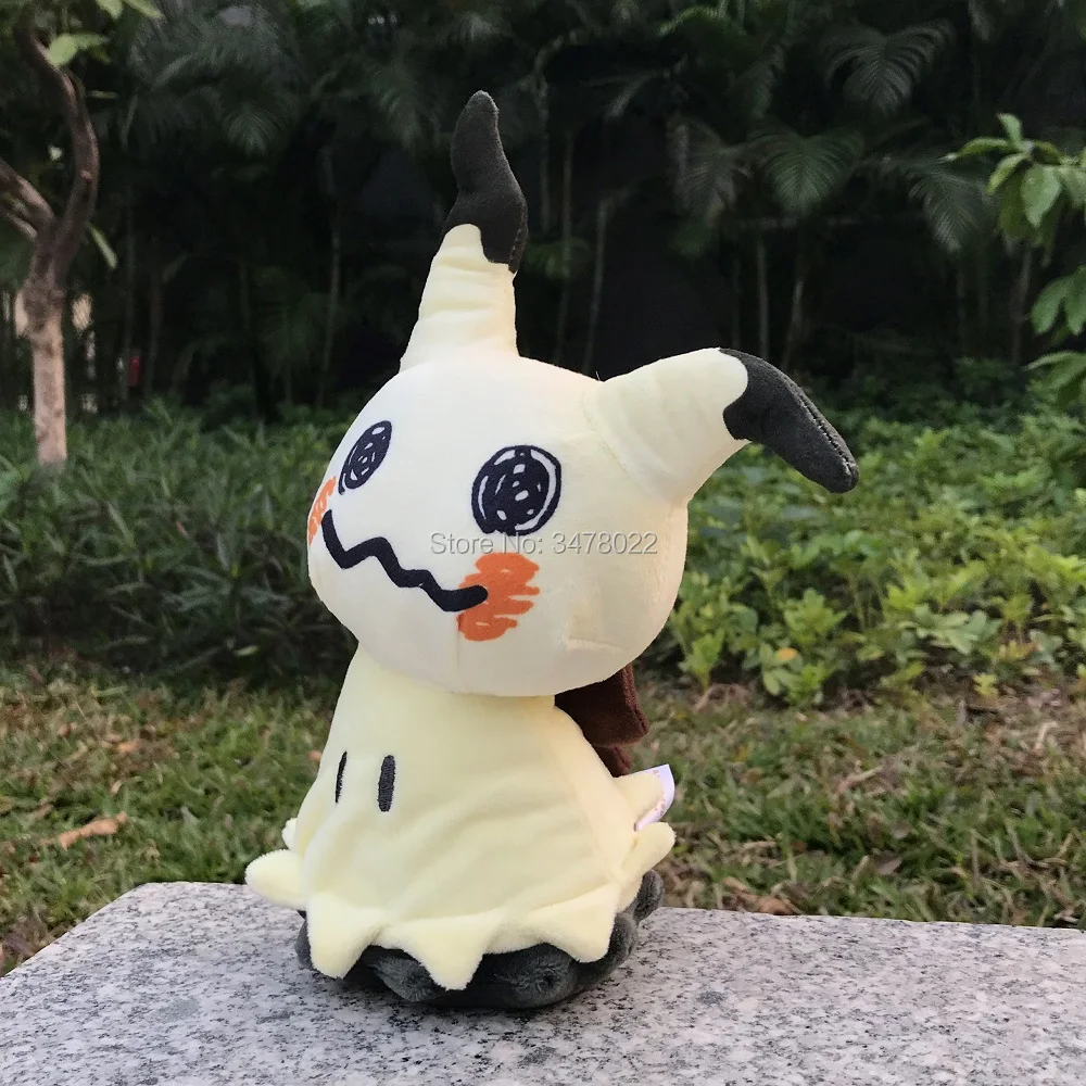 Милые Mimikyu Mimiqui плюшевые игрушки из мультфильмов мягкие чучела животных игры фигурки куклы 18 см