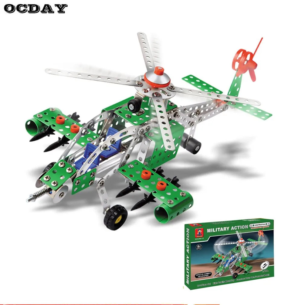 Buy 270pcs/Set Metal Blocks Toy Innovative Military