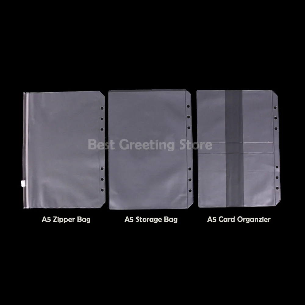 A5 Planner Binder Filofax Accessories A5 Business Card Refills,Storage