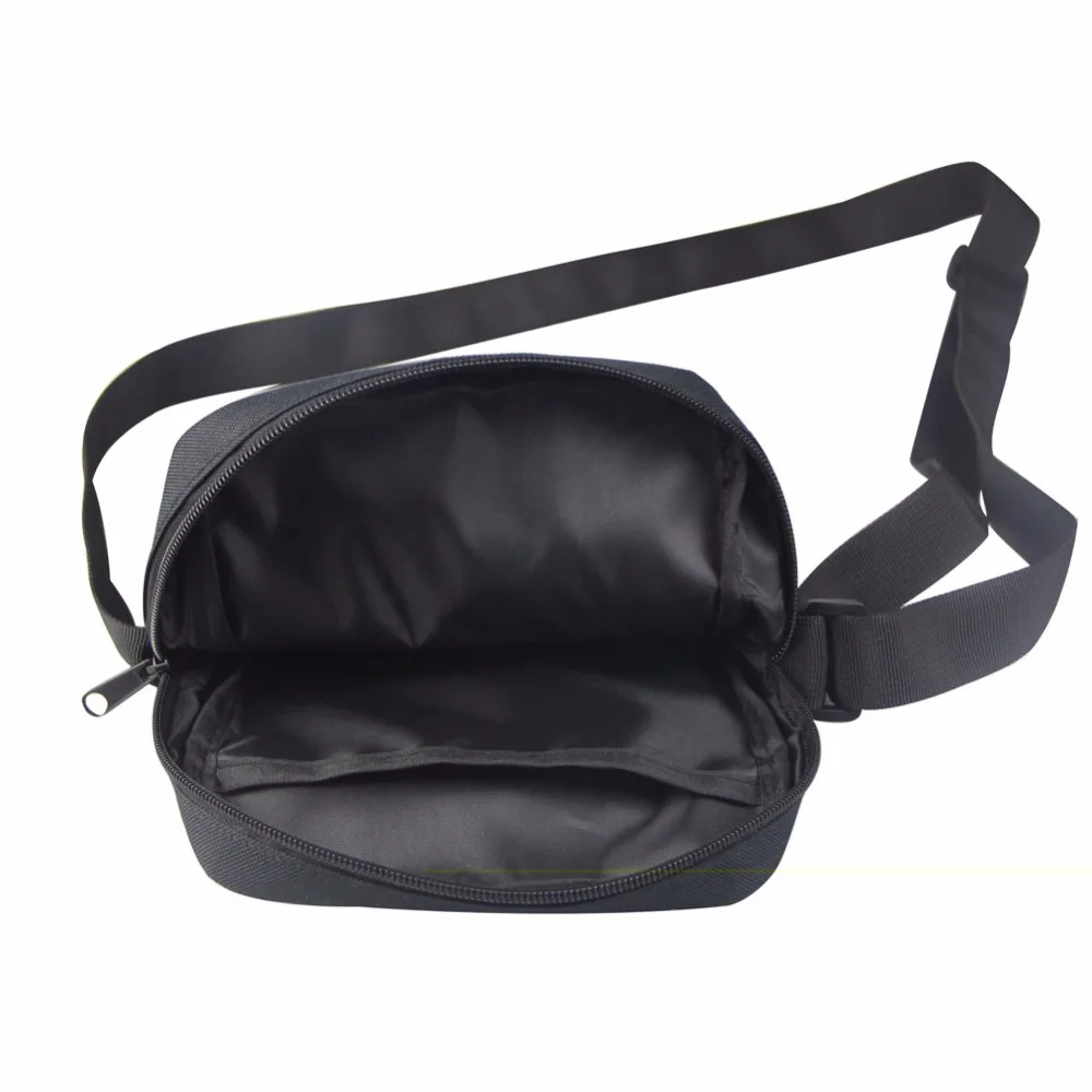  INSTANTARTS Vintage Anime Punk Skull Reaper Printing Men Small Messenger Bags Brand Designer Should - 32809914190