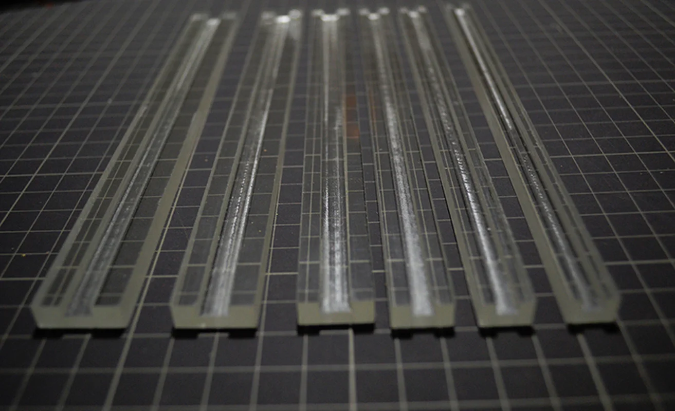 

Acrylic Template Sewing Accessories for Leather 3# 5# Zipper Installation Installer Wallet Fix DIY Tool Repair