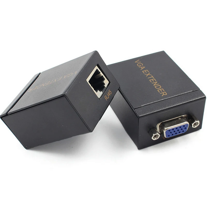 VGA extender repeater over cat5e/6 cable up to 60M VGA UTP extender